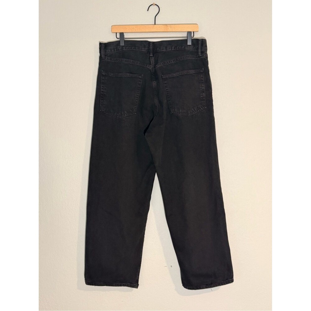 GAP Men's Relaxed Baggy Fit Black Denim Jeans in Size 32 - Picture 5 of 8